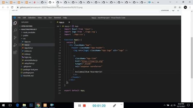 npm start /npm test /npm command/npm run build App.js start React Project смотреть онлайн
