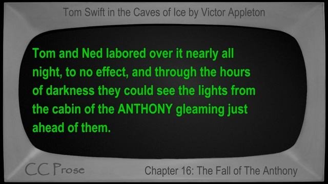 Chapter 16 - Tom Swift In The Caves Of Ice By Victor Appleton