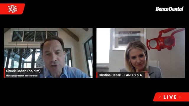 Cristina Cesari - Faro (Italy) meets Chuck Cohen - Benco Dental (Usa) смотреть онлайн