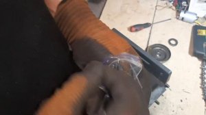 Электропила Rebir Kz1 350 не вращается цепь - ремонт.