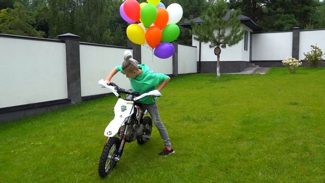 УГРОБИЛ новый Пит-БАЙК! ? Broke a new pit bike... смотреть онлайн