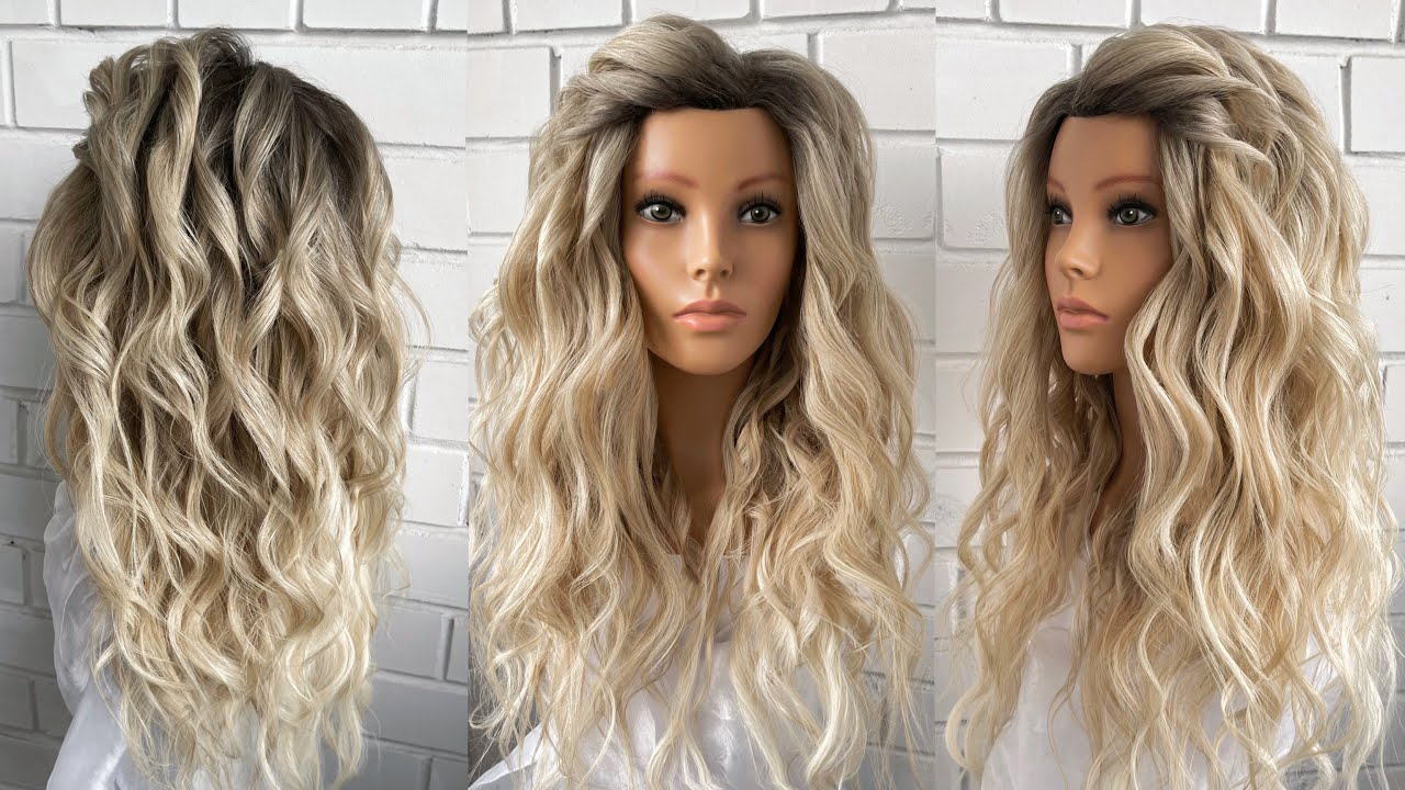 Натуральные Локоны на Плойку | Волны и Лёгкие Локоны смотреть онлайн