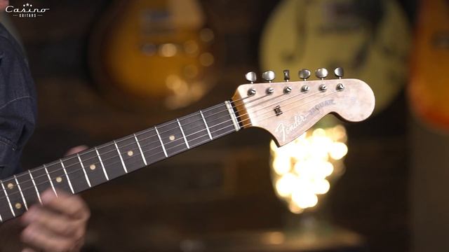 Fender Custom Shop 1962 Roasted Jaguar Wide Fade 2-tone Sunburst смотреть онлайн