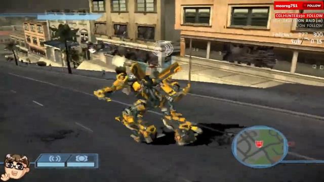 Jumping into the Action!! | Transformers The Game on PS2 смотреть онлайн