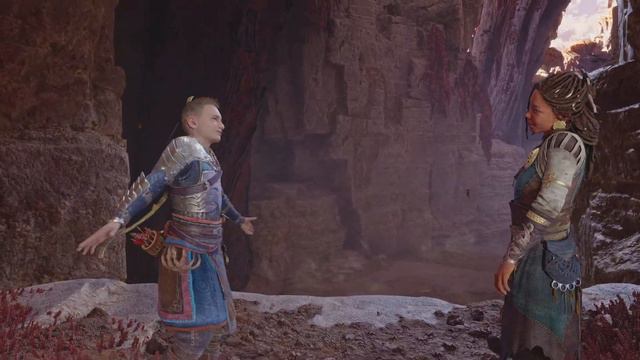 God of War Ragnarök_ Wolf Race смотреть онлайн