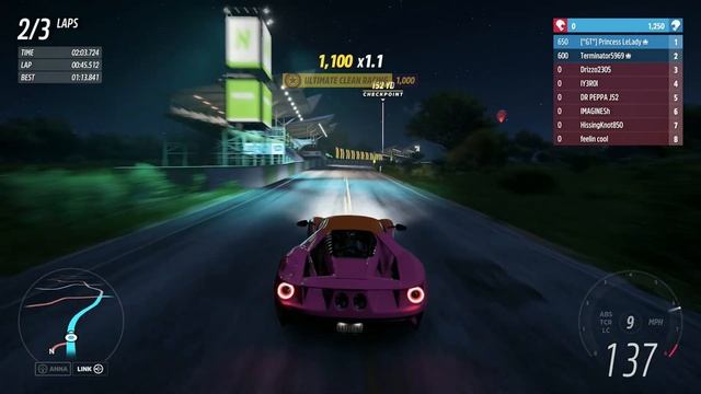 Forza Horizon 5 "Las Granjas Circuit" Eventlab with Ford GT OPI смотреть онлайн