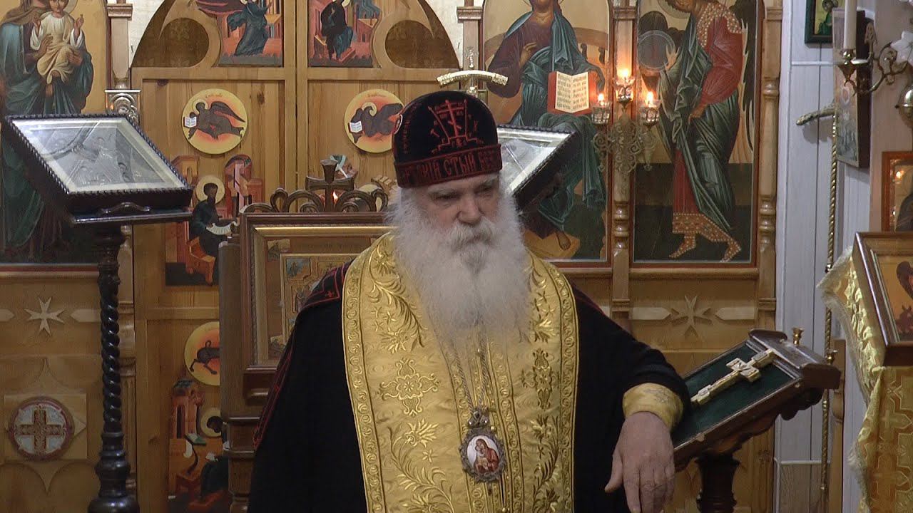 Проповедь Предстоятеля Церкви перед Исповедью 29_01_23 смотреть онлайн