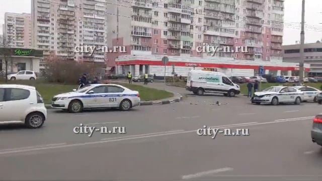 В Новокузнецке произошло ДТП с полицейской машиной смотреть онлайн