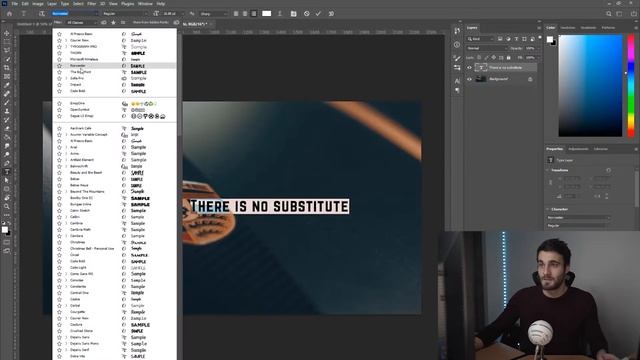 STYLIZED FONT EFFECT IN PHOTOSHOP смотреть онлайн