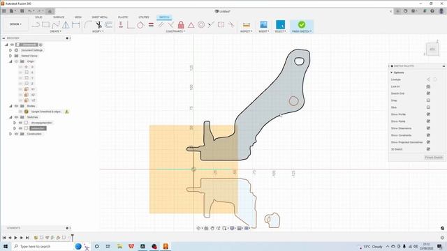 Reverse Engineering from a 3D Scan with Fusion360... for FREE! смотреть онлайн