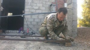 До чего доводит лень. Хитрые строительные леса своими руками.