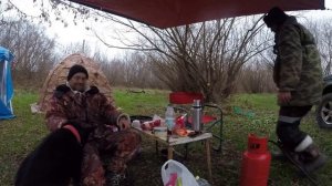 Рыбалка на Оке. Двое Суток на Реке. Как Д. Больничка,  Т. Саахов и Ш.Ж. на Оку за Налимом Поехали..