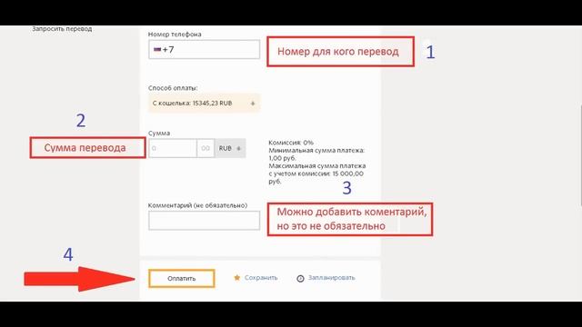Перевод денег с Киви на Киви смотреть онлайн