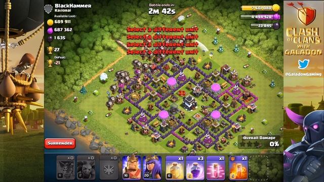 CRUSHING Higher Town Halls - Clash of Clans 3-Star Army - Farm to MAX #6 смотреть онлайн