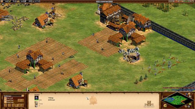 Age of Empires 2 African Kingdoms- Vikings(Me) vs Teutons(BruteForce) смотреть онлайн