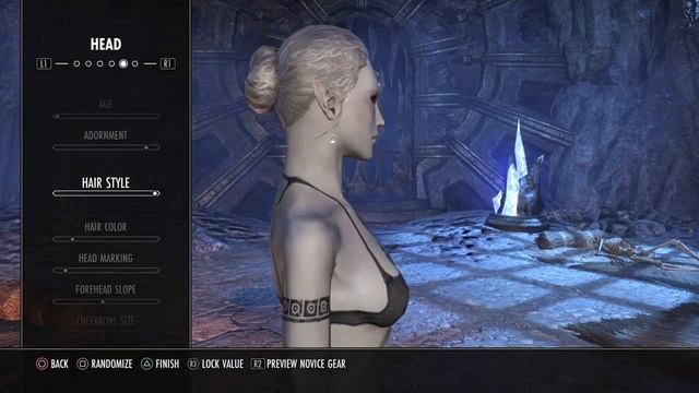 Elder Scrolls Online PS4 Character Create - Female Dark Elf #ESO смотреть онлайн