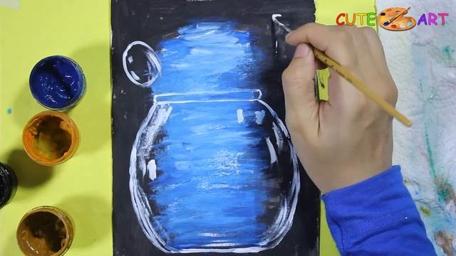 Как нарисовать АКВАРИУМ для начинающих смотреть онлайн