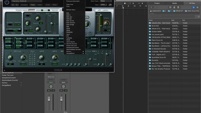 БАРАБАНЫ В LOGIC PRO X смотреть онлайн