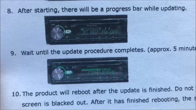 Прошивка магнитолы Pioneer S5000BT смотреть онлайн