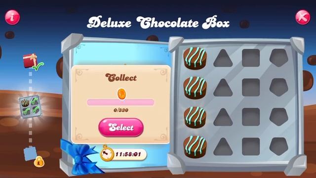 Candy crush deluxe chocolate box | silver box completing | Lets enjoy Candy crush saga смотреть онлайн