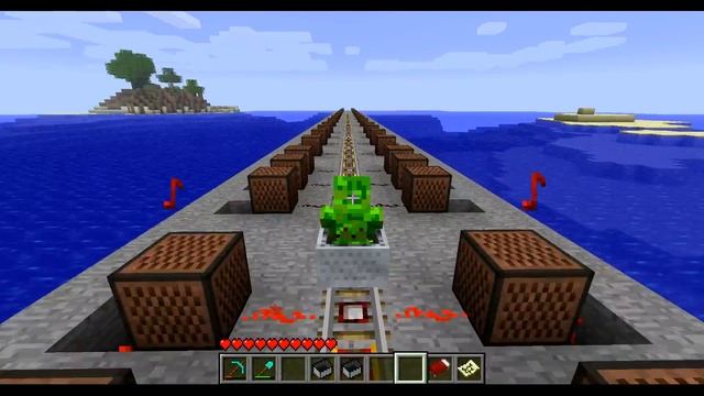 Minecraft Note Block Music: Tetris Theme смотреть онлайн