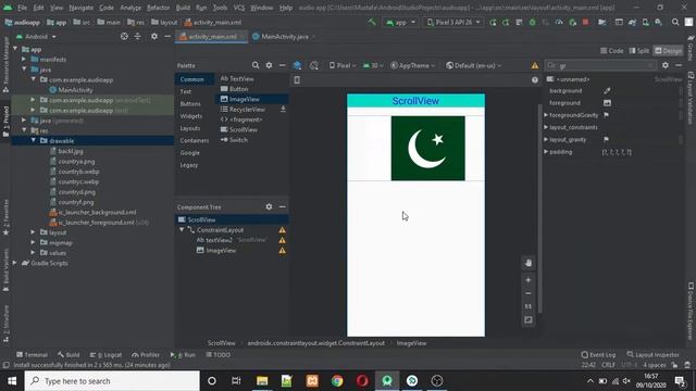 ScrollView in Constraint layout - Android Studio смотреть онлайн