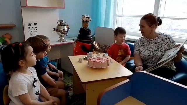 Образовательная деятельность, чтение сказки "Муха-цокотуха" смотреть онлайн