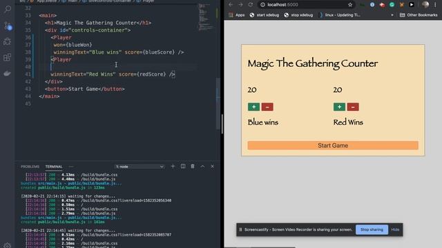 Svelte.js Project Tutorial - Magic The Gathering Counter App смотреть онлайн
