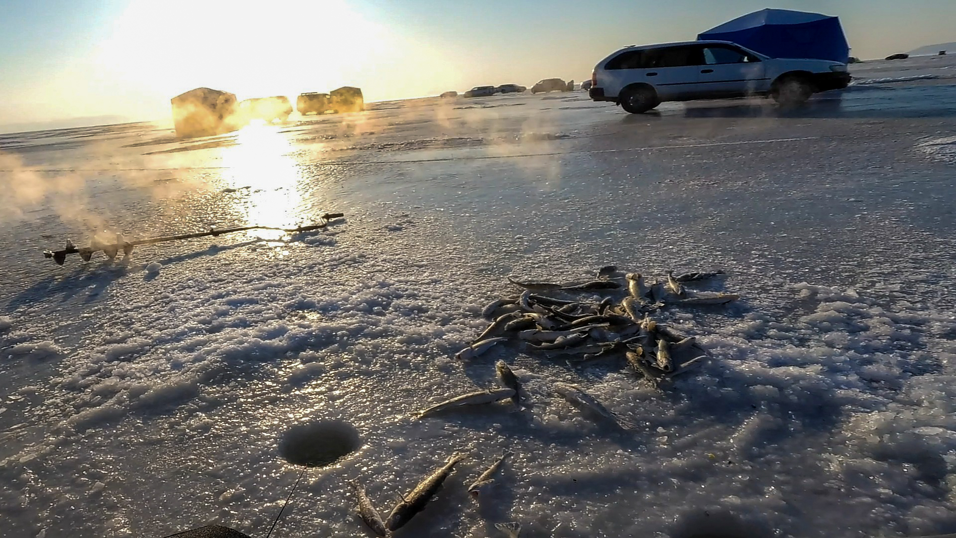 Крупная НАВАГА отрывает блесна смотреть онлайн