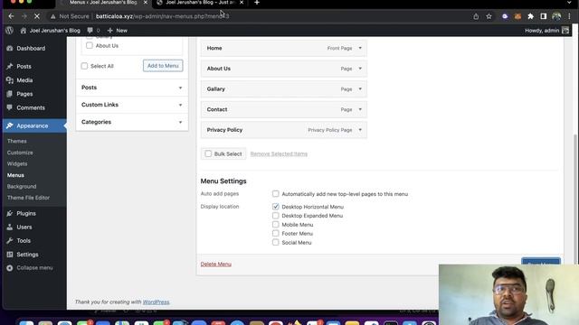 Create your website - Wordpress Navigation menu in Tamil смотреть онлайн