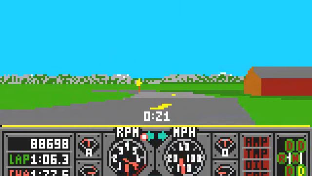 Hard Drivin' [Atari Lynx] смотреть онлайн