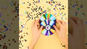 Поделки из ДВД Дисков! Своими Руками за 1 Минуту!