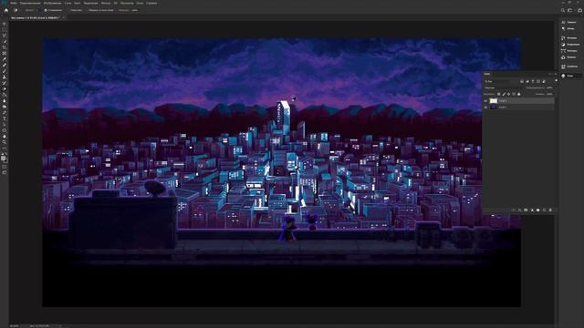 Создание эффекта Bloom в Photoshop смотреть онлайн