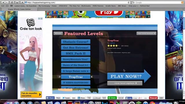 Happy Wheels: The Unbeatable level смотреть онлайн