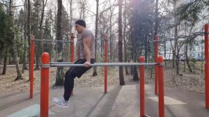 Тренировка НА ТУРНИКАХ и БРУСЬЯХ