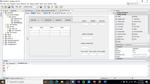CONEXION DE ORACLE DB A NETBEANS / JAVA смотреть онлайн