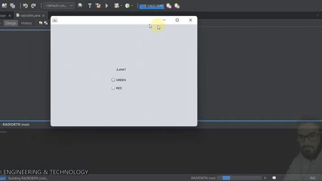 Java Advance | GUI Applications | Lecture 10 | Radio Btns Using Button group | CSE | Pashto Languag смотреть онлайн