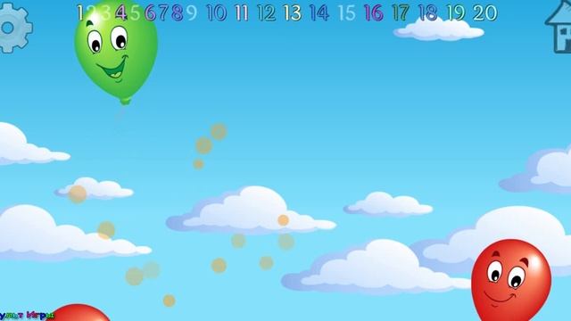 Детские игры Balloon Pop Лопаем Шарики Игра для Малышей смотреть онлайн