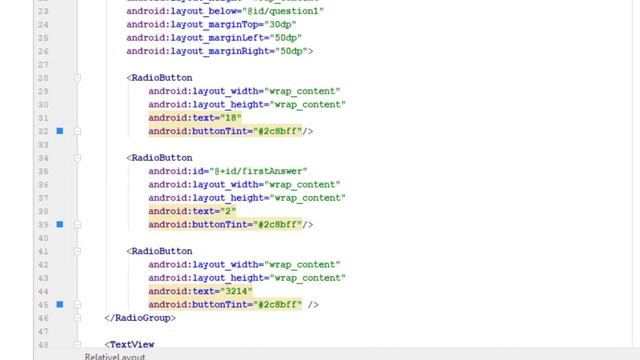 Beginning Android Studio 5 - RadioGroup and RadioButton смотреть онлайн