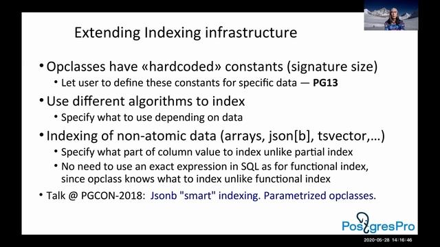 JSON[b] Roadmap - Oleg Bartunov: PGCon 2020 смотреть онлайн