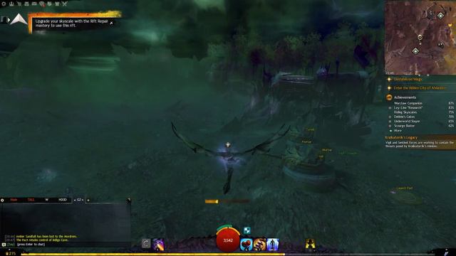 Guild Wars 2 (Skyscale Flight) - 13 Blazeridge Steppes смотреть онлайн