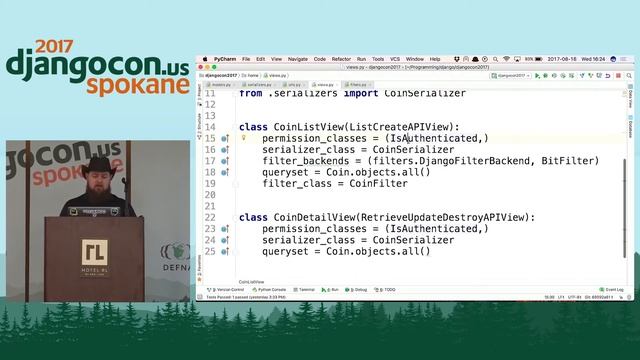 DjangoCon US 2017 - The Beauty of ViewSets in Django Rest Framework by Buddy Lindsey Jr. смотреть онлайн