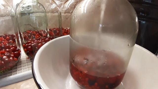 ????Компот мікс вишня+смородина.Компот смачнющий на зиму, методом самостерилізації.????