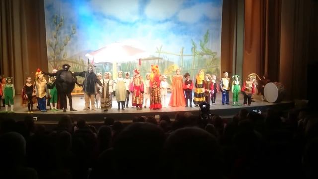 Ульяна в Пасхальном спектакле "Муха- цокотуха" 16.04.17 смотреть онлайн