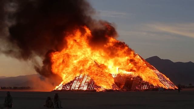 Burning Man 2016 - Catacomb of Veils - Sunrise Burn смотреть онлайн