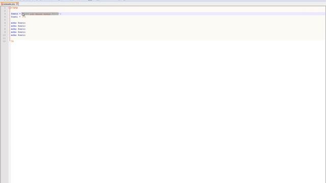 #3 PHP lernen - Variable Werte mit $variablen смотреть онлайн