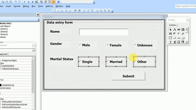 OptionButton , Option Button ,OptionButton In VBA Excel, VBA (User Form) Beginner , userform, excel смотреть онлайн