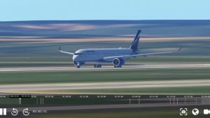 [Infinite Flight] Aeroflot A350-900 Taking-off from Moscow Sheremetyevo International Airport ??