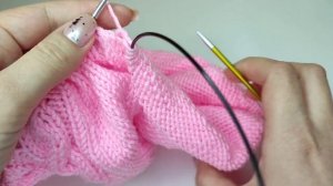 Мастер класс кофточка с ажурным узором 6-9 месяцев