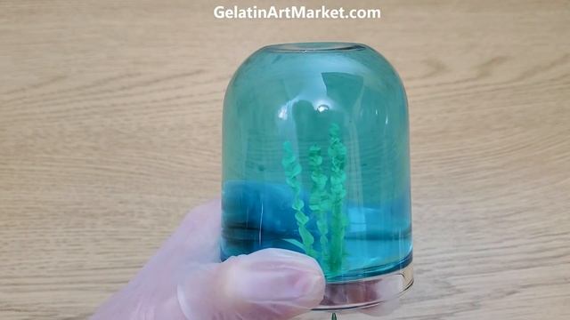 Ocean Island Cake With Waterfalls and Stingrays - Gelatin Art смотреть онлайн